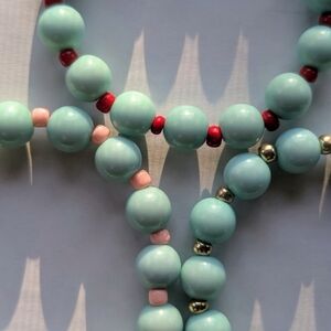 Boho style beaded stretch bracelets